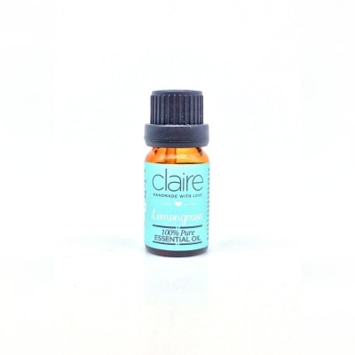 CLAIRE ORGANICS Lemongrass Essential Oil 10ml