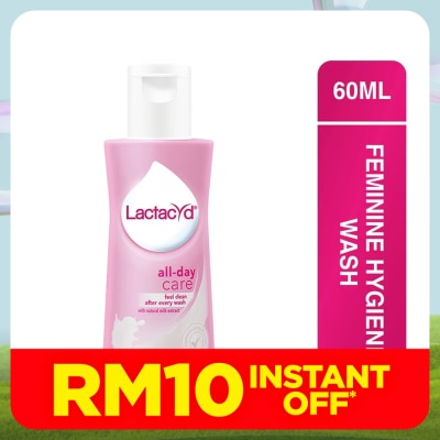 LACTACYD Feminine Hygiene Wash All Day Care 60ml