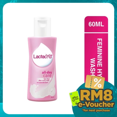 LACTACYD Feminine Hygiene Wash All Day Care 60ml