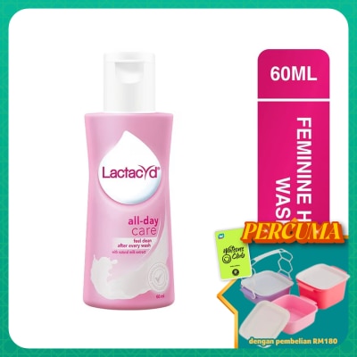 LACTACYD - Feminine Hygiene Wash All Day Care 60ml