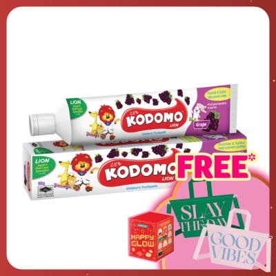KODOMO Toothpaste Grape 80g (0.5 to 5 years old)