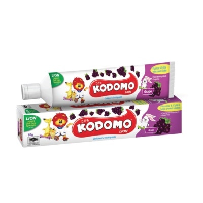 KODOMO Toothpaste Grape 80g (0.5 to 5 years old)