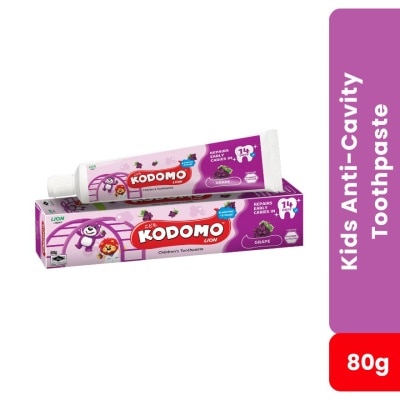KODOMO - Toothpaste Grape 80g (0.5 to 5 years old)