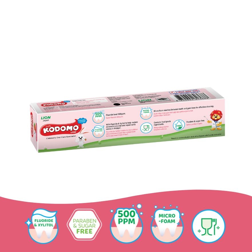 Toothpaste Strawberry 80g image
