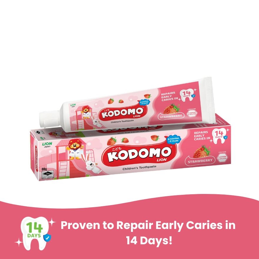 Toothpaste Strawberry 80g image