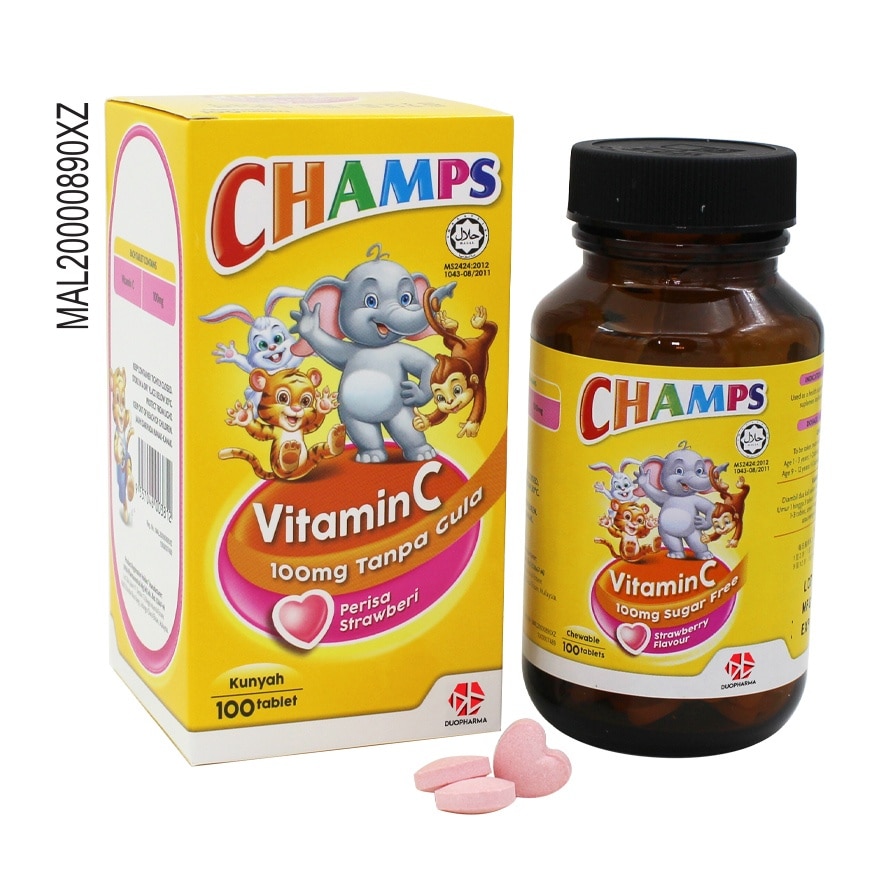 Vitamin C Sugar Free 100mg 100's