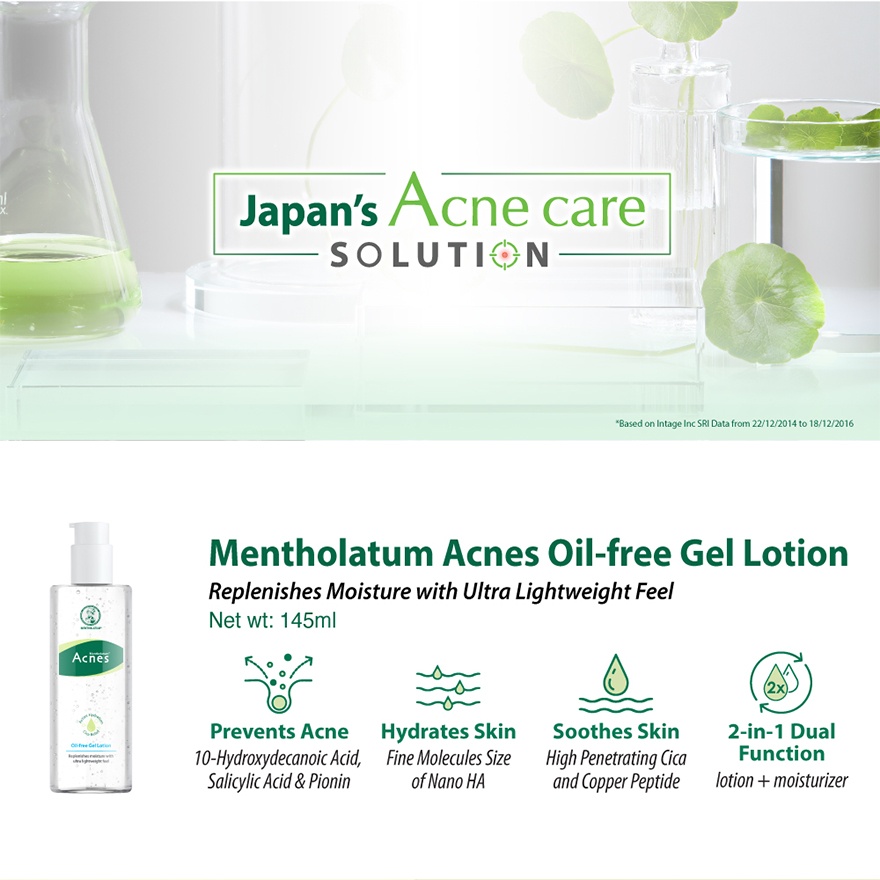 Acnes Oil Free Gel Lotion 145ml image