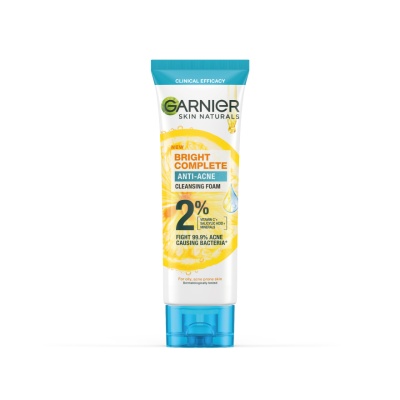 GARNIER Bright Complete Anti Acne 3 in 1 Foam 50ml image