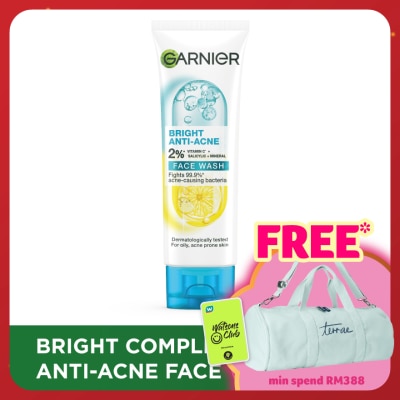 GARNIER Bright Complete Anti-Acne Cleansing Foam 100ml