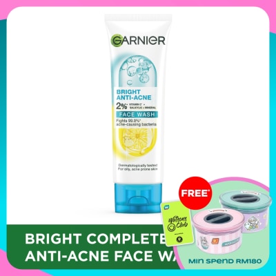 GARNIER Bright Complete Anti-Acne Cleansing Foam 100ml