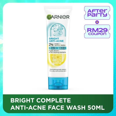 GARNIER Bright Complete Anti-Acne Cleansing Foam 100ml