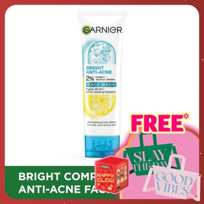 GARNIER Bright Complete Anti-Acne Cleansing Foam 100ml