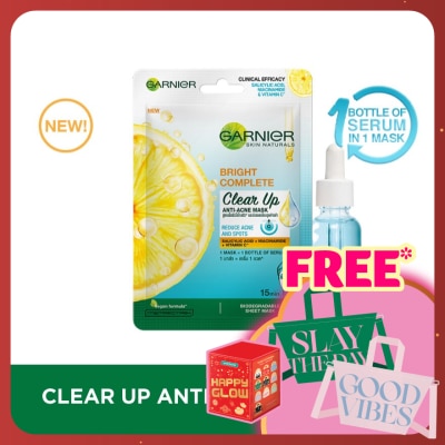 GARNIER Bright Complete Anti Acne Mask