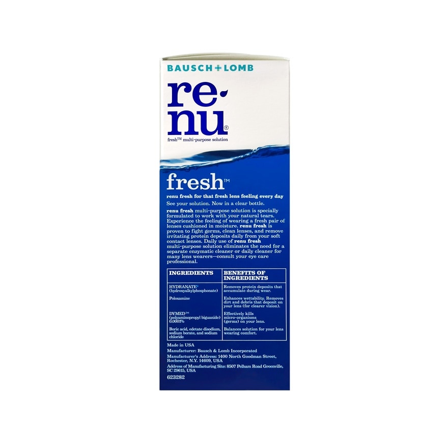 Renu Fresh Multi Purpose Solution 3x 355ml