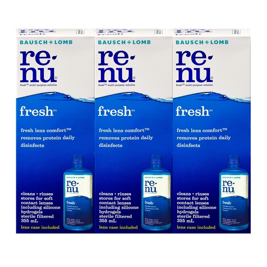 Renu Fresh Multi Purpose Solution 3x 355ml