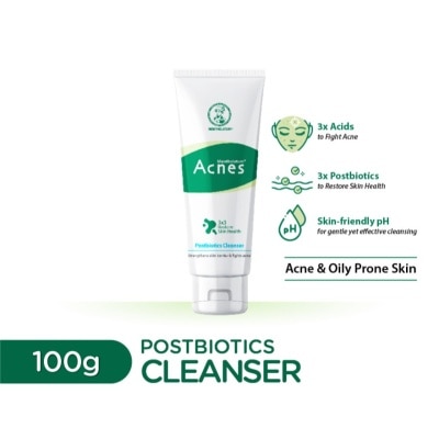 MENTHOLATUM ACNES Acnes Postbiotics Cleanser 100g