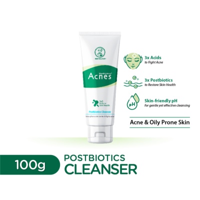 MENTHOLATUM ACNES Acnes Postbiotics Cleanser 100g image