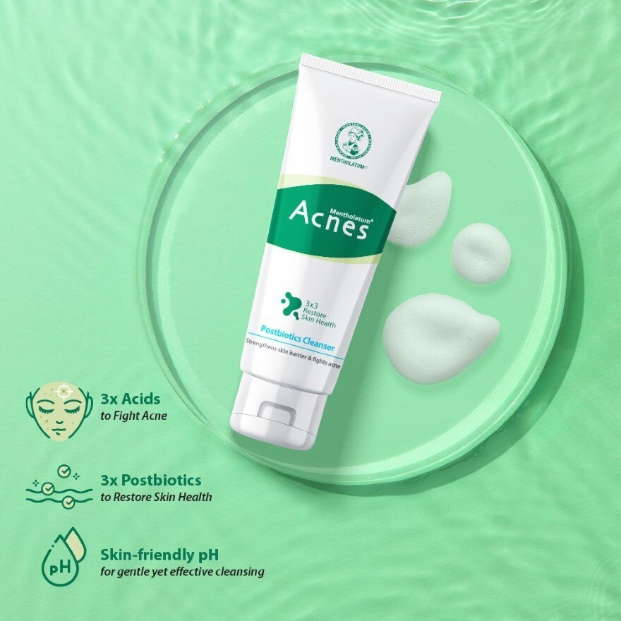 Acnes Postbiotics Cleanser 100g