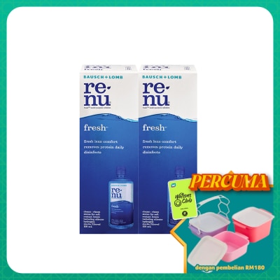 BAUSCH & LOMB - Renu Fresh Multi Purpose Solution 2 x 120ml