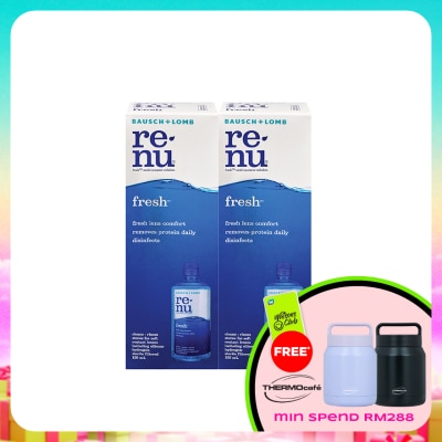 BAUSCH & LOMB - Renu Fresh Multi Purpose Solution 2 x 120ml