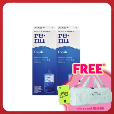 BAUSCH & LOMB Renu Fresh Multi Purpose Solution 2 x 120ml