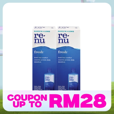 BAUSCH & LOMB Renu Fresh Multi Purpose Solution 2 x 120ml
