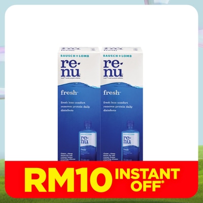 BAUSCH & LOMB Renu Fresh Multi Purpose Solution 2 x 120ml