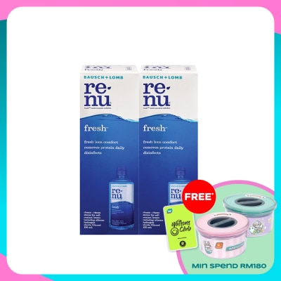 BAUSCH & LOMB Renu Fresh Multi Purpose Solution 2 x 120ml