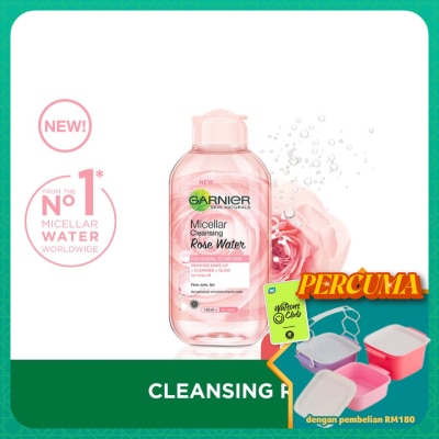 GARNIER - Micellar Water  Rose 125ml