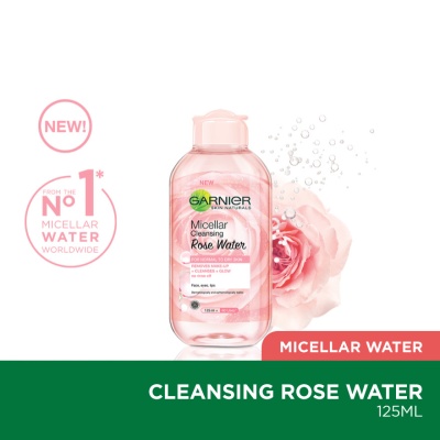 GARNIER - Micellar Water  Rose 125ml image