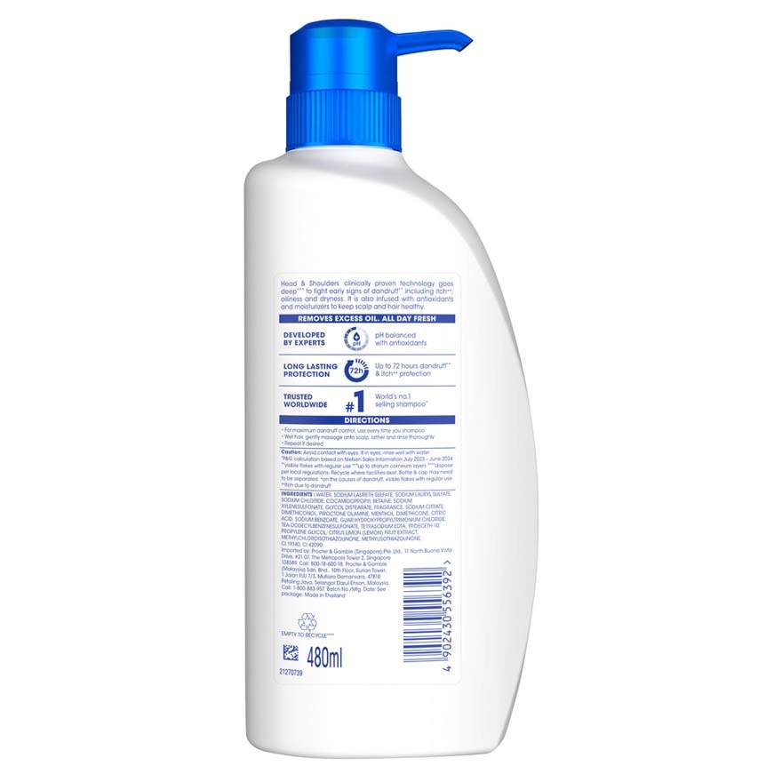 Lemon Fresh+ Shmapoo 480ml