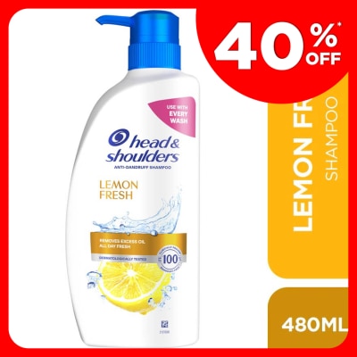 HEAD&SHOULDERS Lemon Fresh+ Shmapoo 480ml