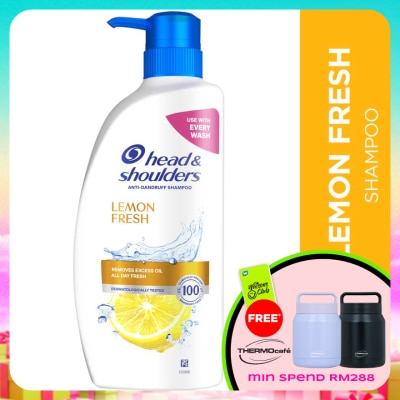 HEAD&SHOULDERS - Lemon Fresh+ Shampoo 480ml