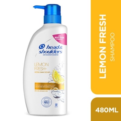 HEAD&SHOULDERS Lemon Fresh+ Shampoo 480ml