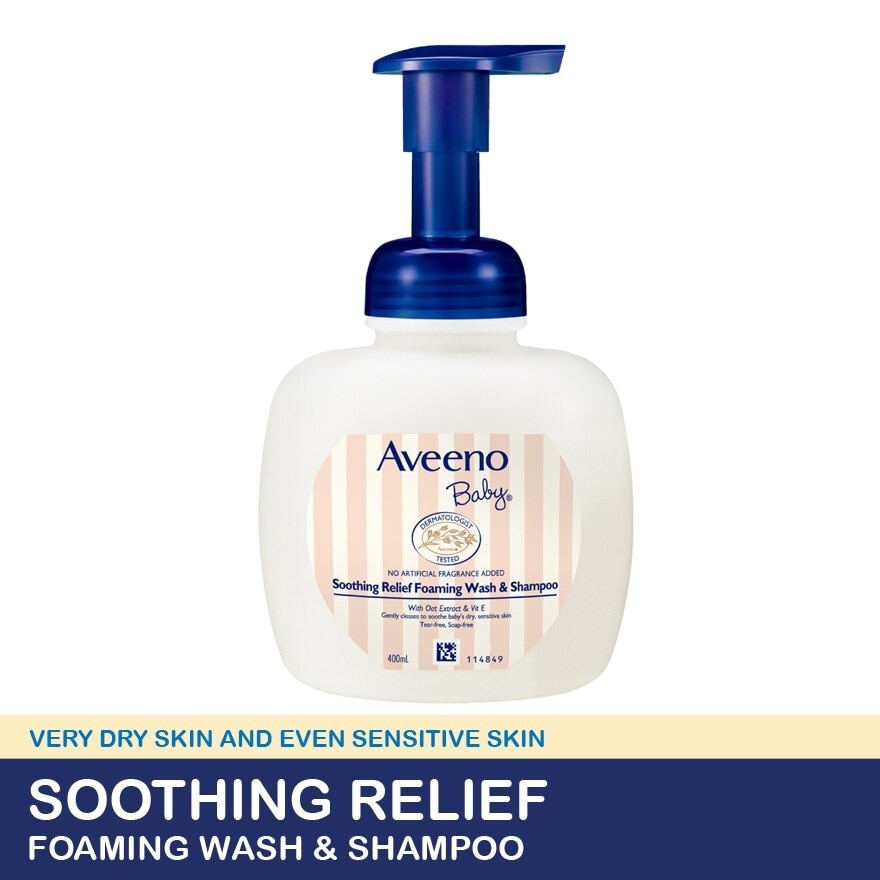 Aveeno Baby Soothing Relief Wash & Shampoo 400ml