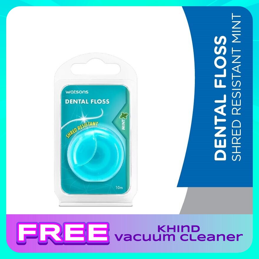 Dental Floss Shred Resistant Mint 10m