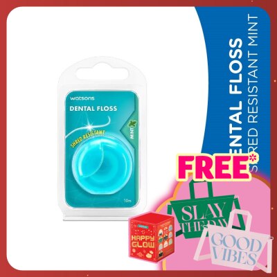 WATSONS Dental Floss Shred Resistant Mint 10m