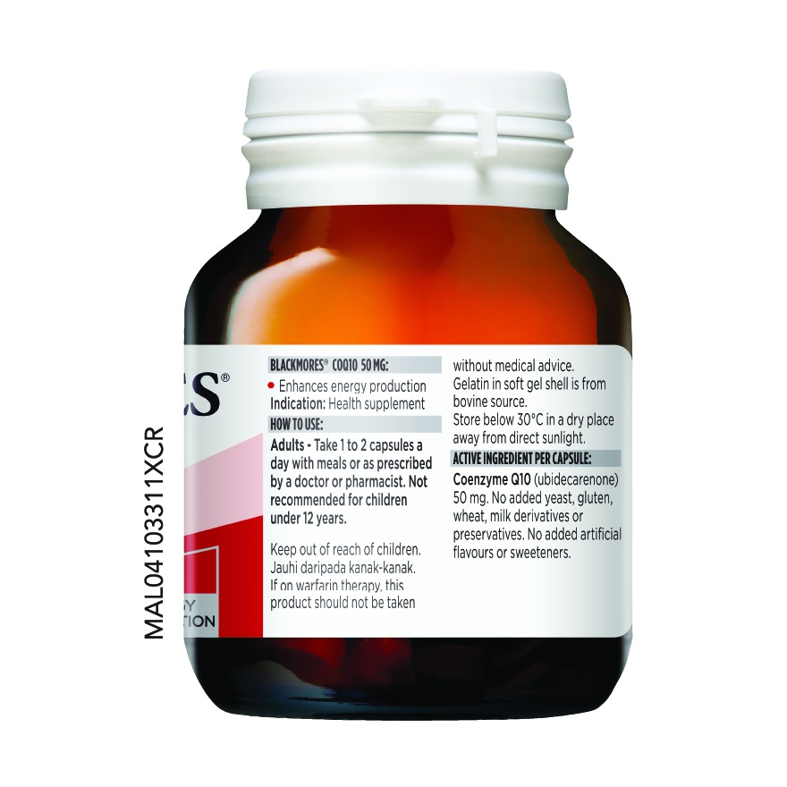 CoQ10 50mg 30s