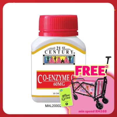 21ST CENTURY Co-enzyme Q10 60mg 30 Tablets