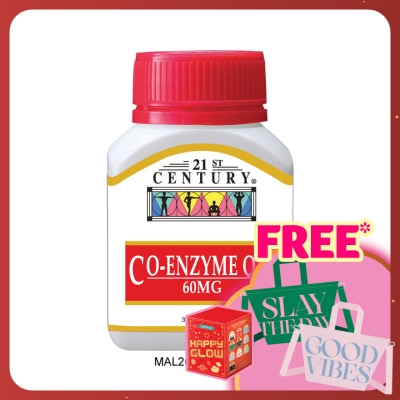 21ST CENTURY Co-enzyme Q10 60mg 30 Tablets