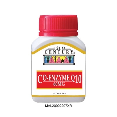 21ST CENTURY Co-enzyme Q10 60mg 30's