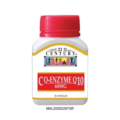 21ST CENTURY Co-enzyme Q10 60mg 30 Tablets