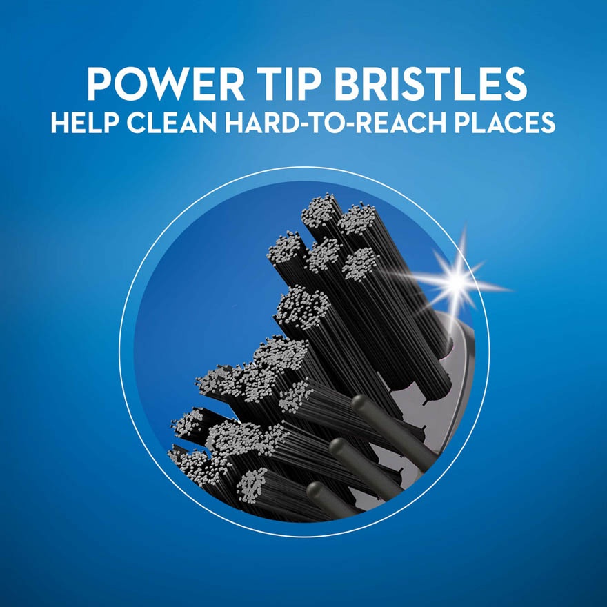 Charcoal White Soft Toothbrush 2s image