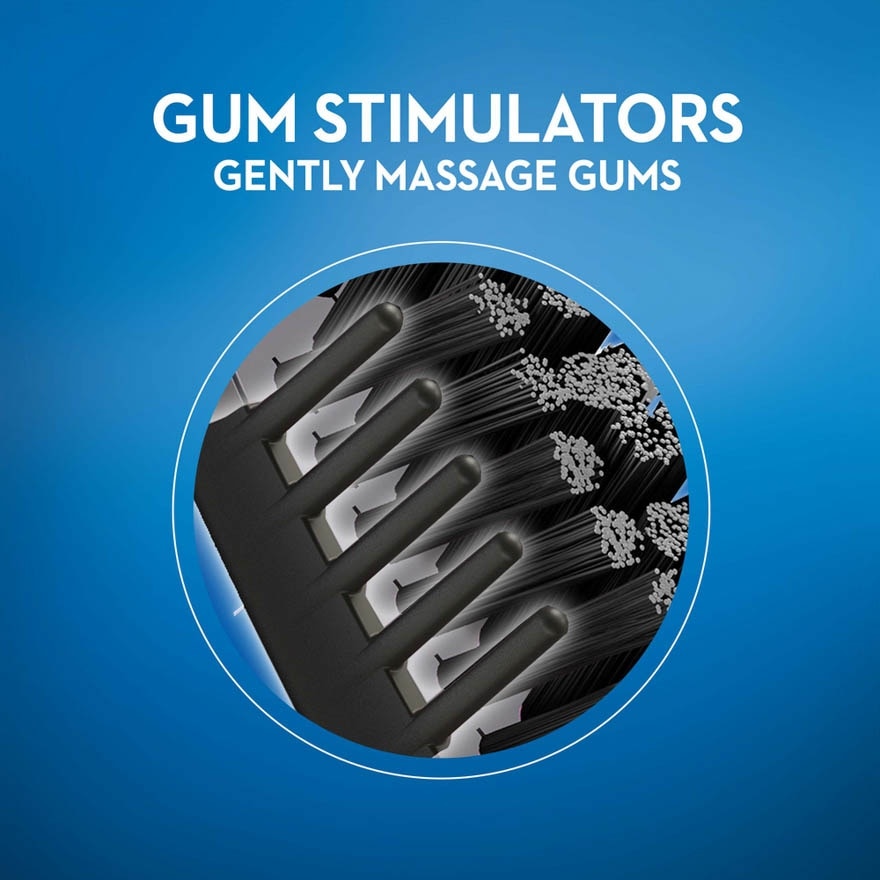 Charcoal White Soft Toothbrush 2s