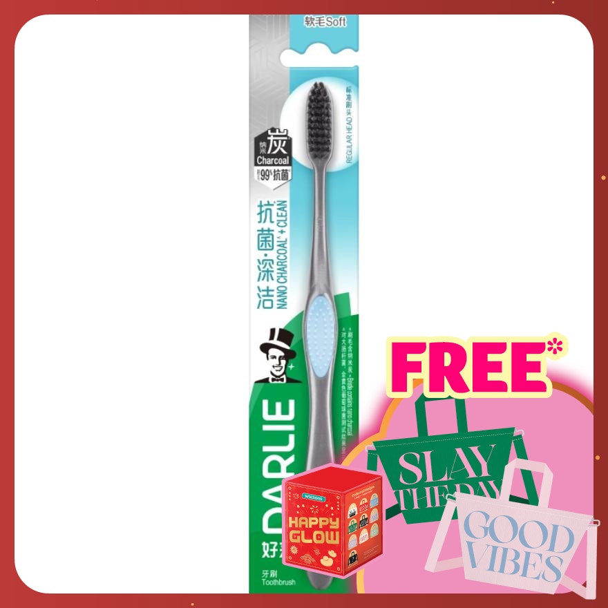 Toothbrush Charcoal Clean 1's