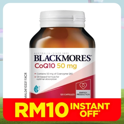 BLACKMORES CoQ10 50mg 120s