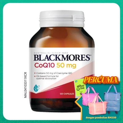 BLACKMORES - CoQ10 50mg 120s