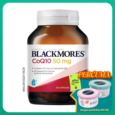BLACKMORES CoQ10 50mg 120s