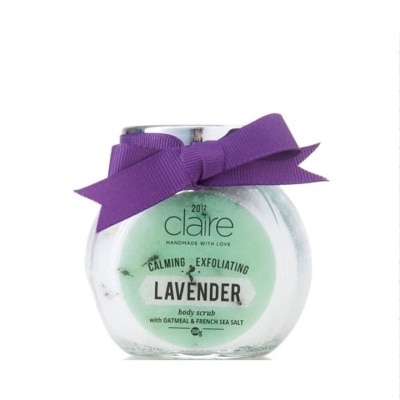CLAIRE ORGANICS Lavender Oatmeal Scrub 200g