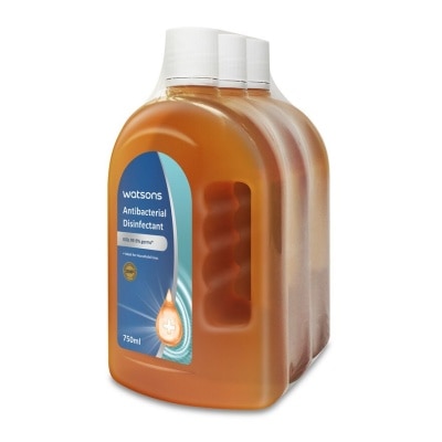 WATSONS Antibacterial Disinfectant 750ml x 3